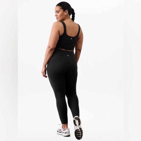 Athleta Ultimate Train 7/8th Cropped Tights in Black, Women’s size XL - Picture 16 of 16